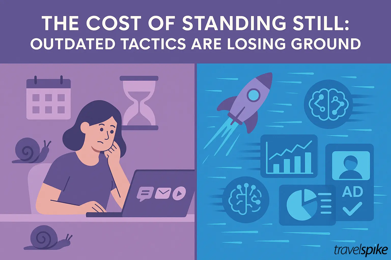 future-proof-travel-marketing –ai-vs-outdated-tactics-campaign-optimization-vs-wasted-spend-marketing-evolution-travel-industry-intent-data-gap