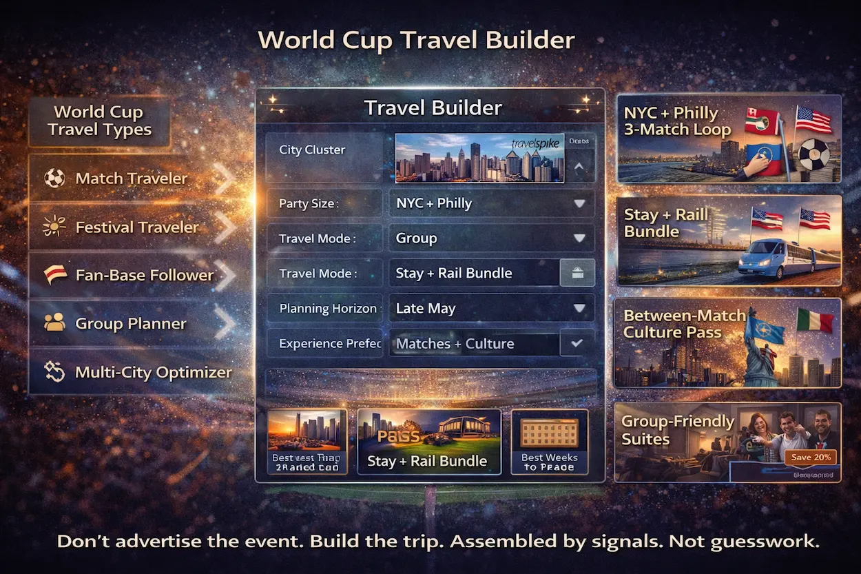 world-cup-travel-builder-dco-itinerary-engine-dynamic-creative-city-cluster-party-size-travel-mode-multi-city-planning-2026-travel-marketing-strategy