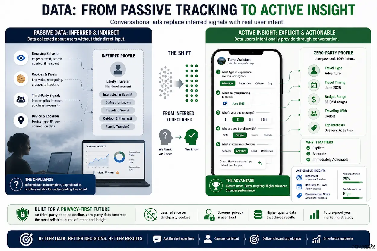 zero-party-data-conversational-advertising-explicit-user-intent-vs-third-party-cookie-tracking-travel-marketing-2026