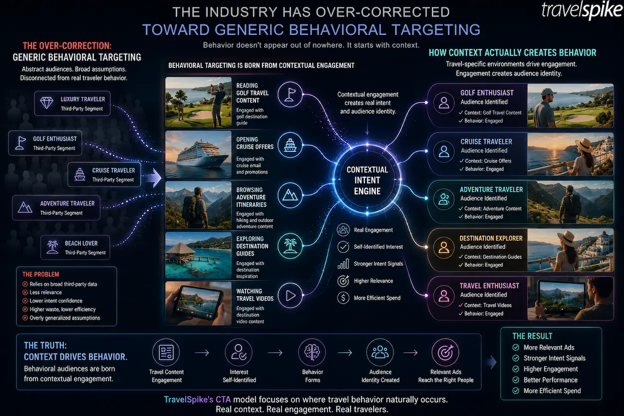 contextual-vs-behavioral-targeting-travel-advertising-travel-native-engagement-audience-formation-contextual-travel-ads-travelspike-cta-2026