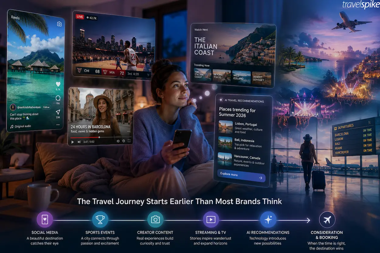 early-travel-influence-consideration-phase-social-media-sports-streaming-ai-travel-discovery-summer-2026-travel-marketing-influence-journey-social-media-sports-streaming-ai-travel-discovery-summer-2026