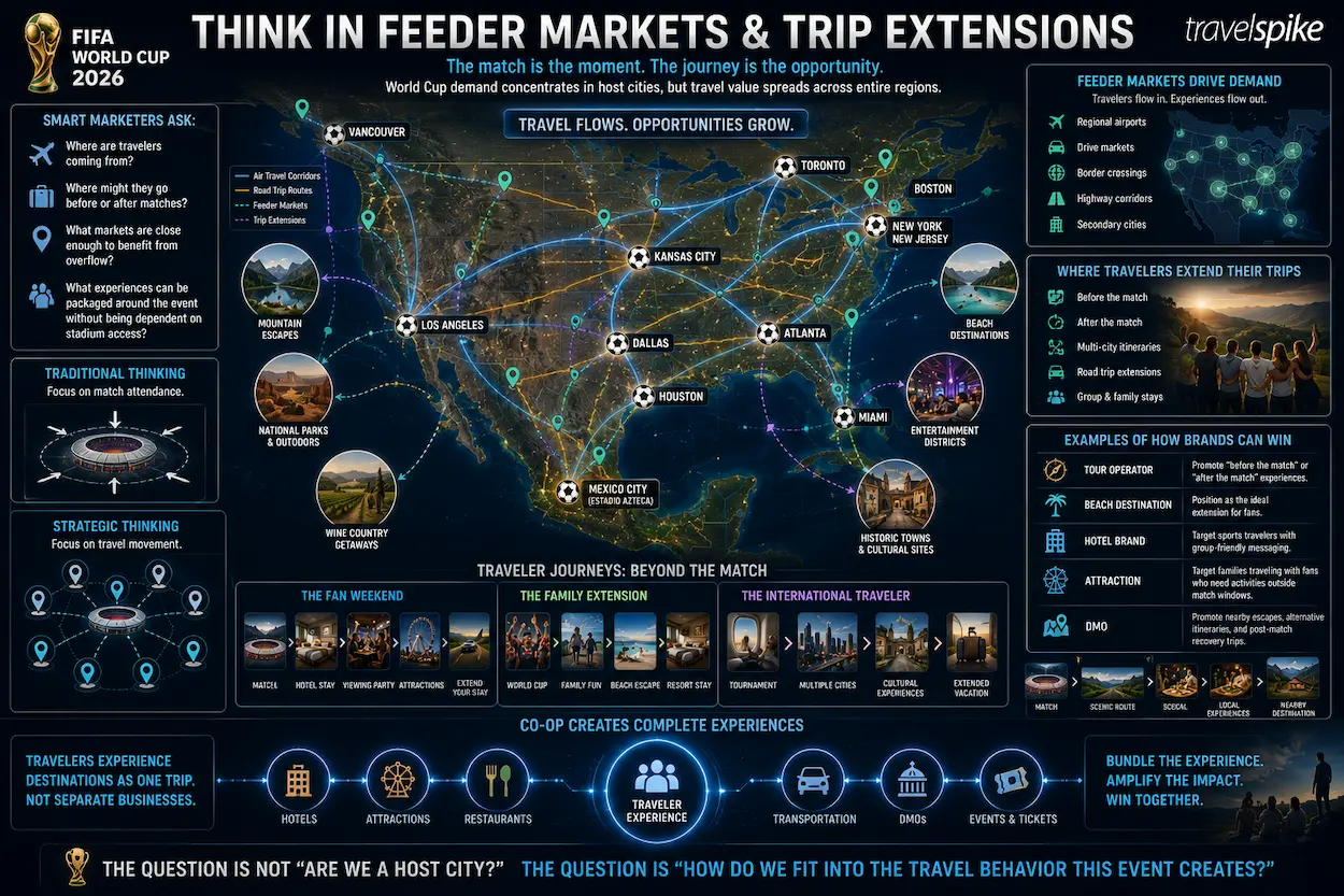 world-cup-feeder-markets-trip-extensions-sports-tourism-travel-journey-map-destination-co-op-marketing-host-city-overflow-travel-demand-2026-world-cup-strategy