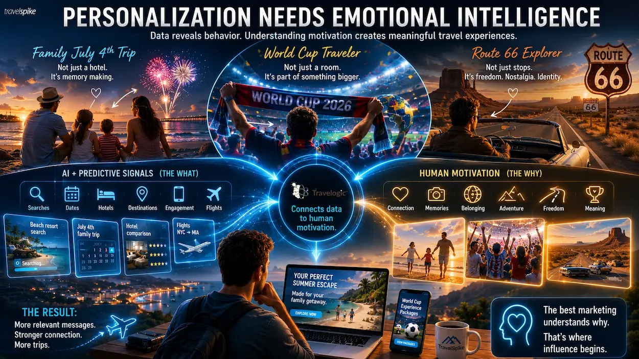 travel-personalization-emotional-intelligence-ai-travelogic-travel-motivation-data-vs-emotion-predictive-travel-marketing-family-travel-world-cup-travel-route-66-travel-behavior-2026