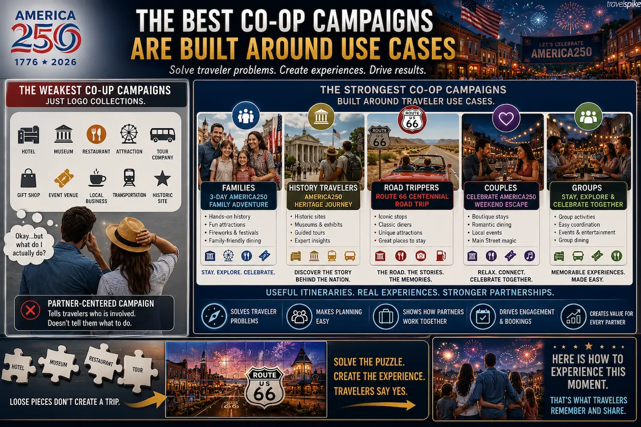 america250-co-op-marketing-traveler-use-cases-family-itinerary-route-66-road-trip-weekend-escape-historic-travel-bundled-experiences-tourism-partnership-strategy-2026