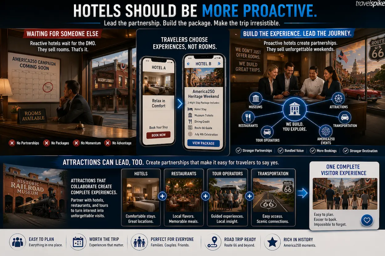 hotel-co-op-marketing-america250-route-66-proactive-partnerships-travel-packages-museum-restaurant-attraction-tour-operator-destination-collaboration-weekend-itinerary-travel-marketing-2026