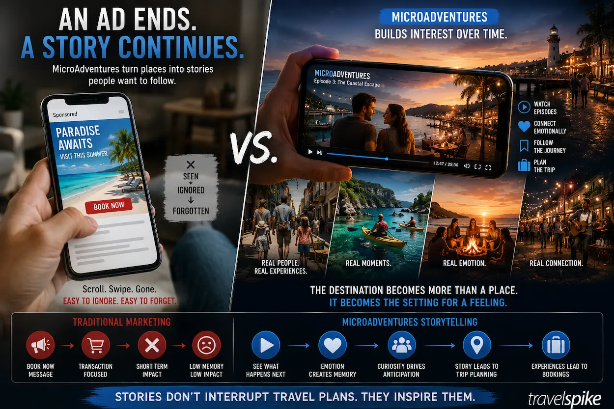 microadventures-travel-storytelling-vs-traditional-travel-advertising-serialized-destination-content-emotional-travel-marketing-travel-inspiration-cinematic-travel-series-tourism-storytelling-travel-demand-generation-2026