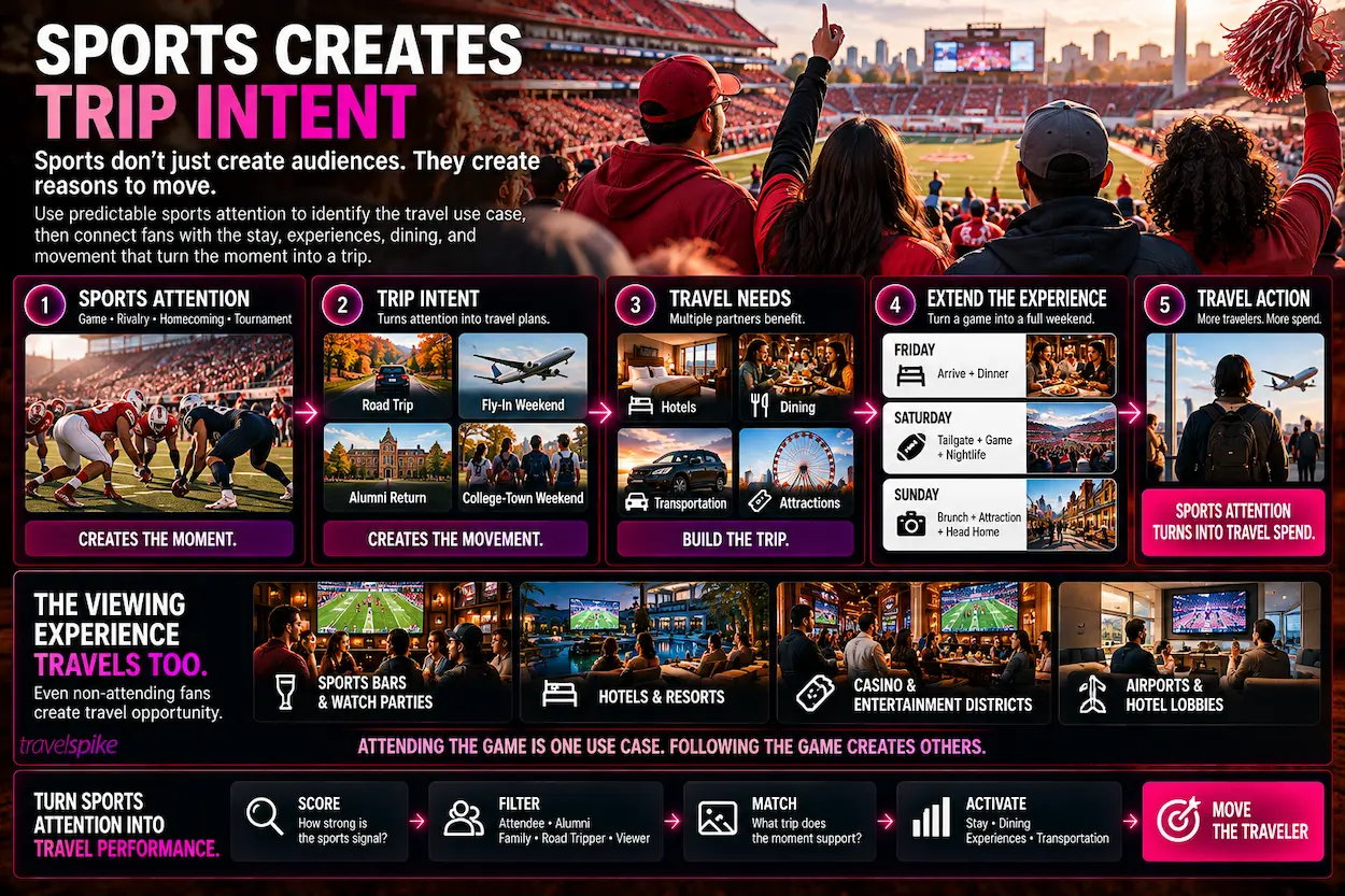 fall-sports-travel-marketing-sports-tourism-trip-intent-football-weekend-rivalry-travel-homecoming-college-football-road-trip-hotel-dining-attractions-watch-party-sports-bar-resort-airport-CTV-travel-performance-marketing-audience-scoring